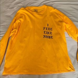 YEEZY AUTHENTIC KOBE BRYANT LONG SLEEVE SHIRT